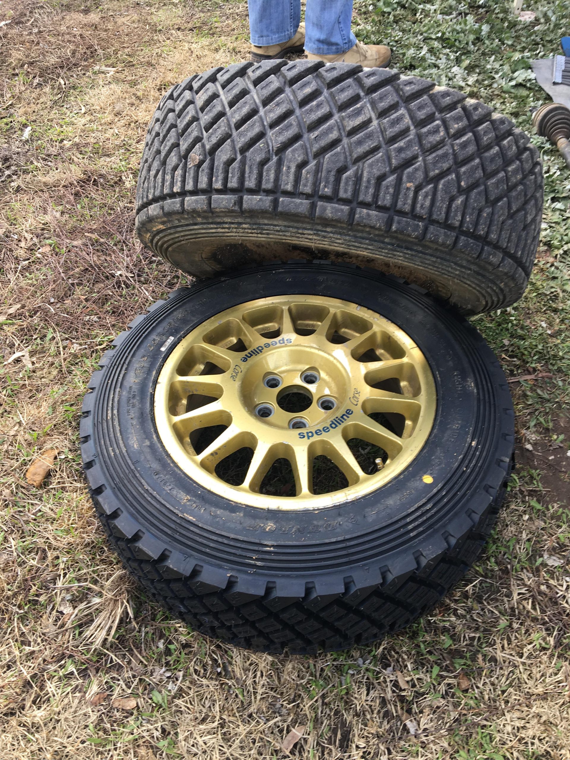 DUNLOP SCORES WITH NEW RALLY TYRE